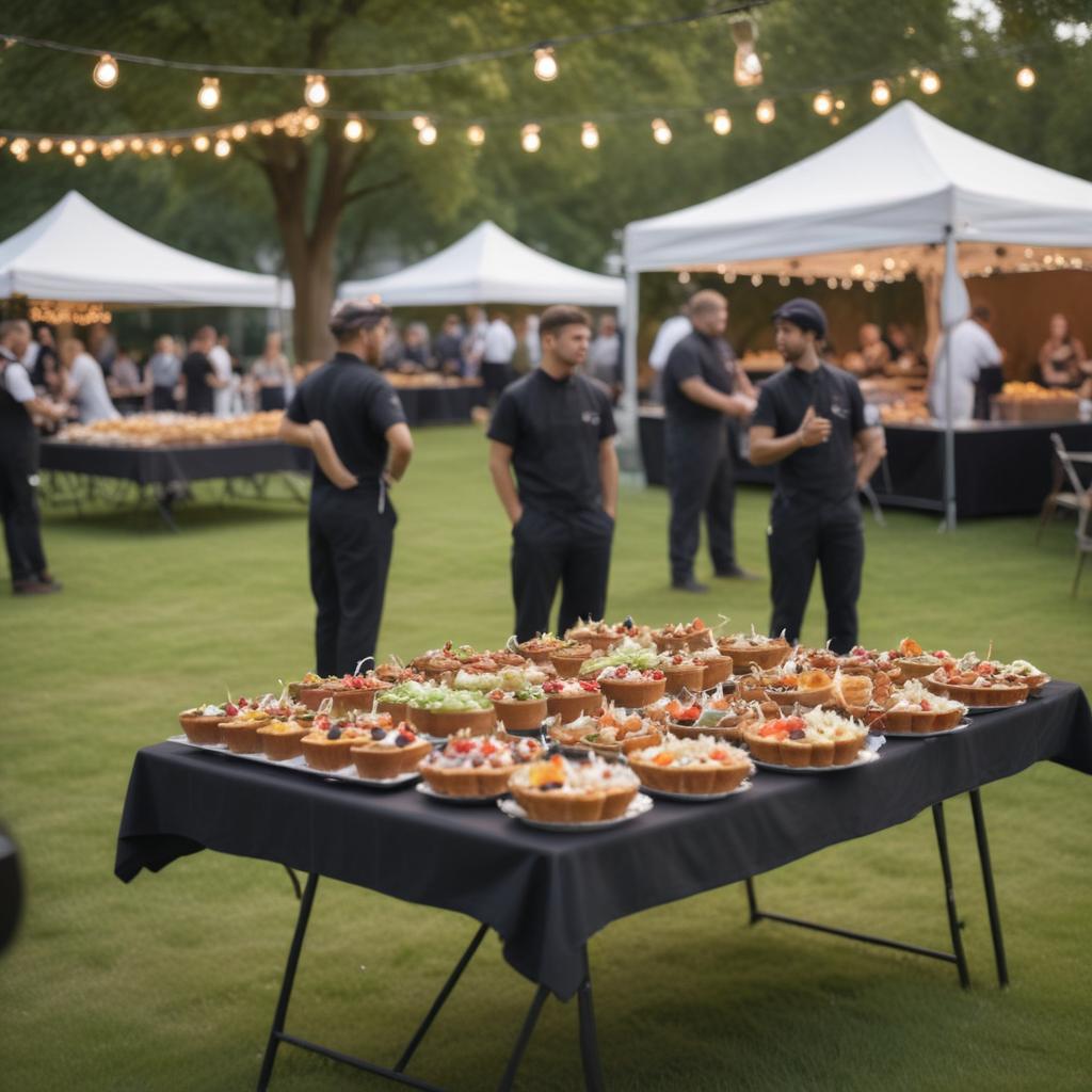 Выездной кейтеринг: организация обслуживания мероприятий на месте