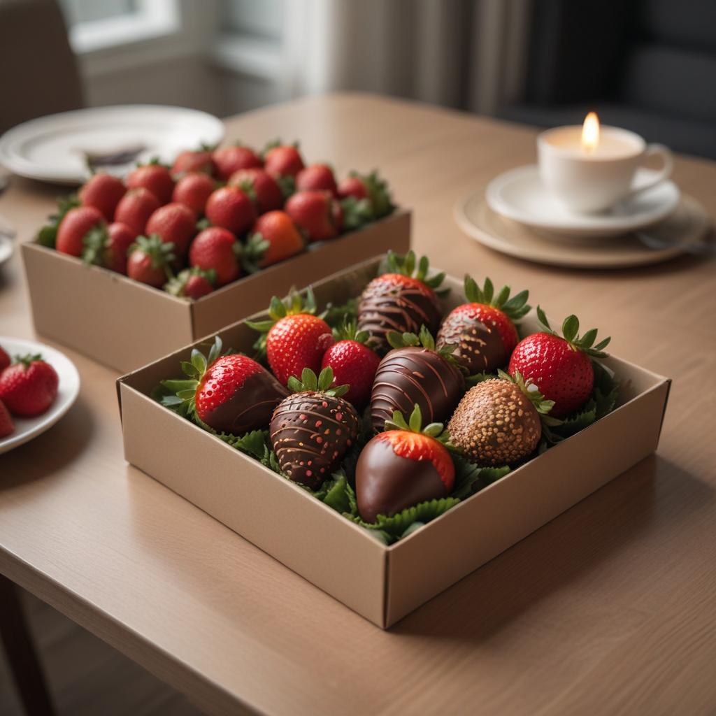 Клубника в шоколаде: оформление и доставка в Алматы - изображение 2